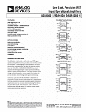 DataSheet ADA4000-4 pdf